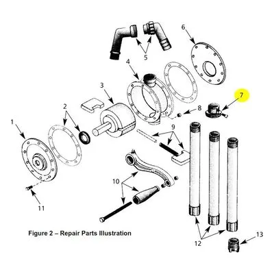 AMT Pump Repair Part 4946-170-90, 2INNPS BUNG ADAPT ASS'Y POLYETHYLENE