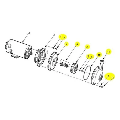 AMT 5475-K8 Pump Repair Kit