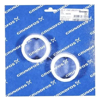 Grundfos 96731915 Dosing Pump Kits, Kit, union 2x 2" PVDF DME375-940 Chemical Metering Pumps Replacement Parts