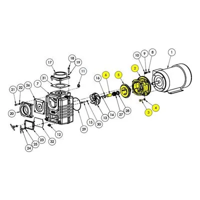 AMT Pumps 3150-035-95 ADAPTER XCI 315/426 SUBGROUP/KIT 184/215JM