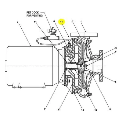AMT Pump Repair Part 420A-170-90, VENT & PET COCK KIT
