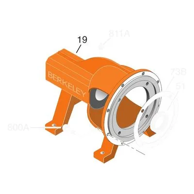Berkeley Pump Replacement & Repair Part M12332 for Centrifugal & Irrigation Industrial Pumps