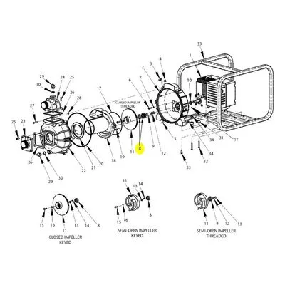 IPT AMT Pump Repair Part 1640-162-93, 0.75 SEAL SUBGRP EPDM JC TYPE 6A