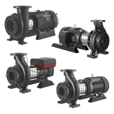 Grundfos 92913206 NBS Series Split Coupled End-Suction Pump Model NBS 050-070/6.77AASG6S5ESBQQEXX2 without Motor