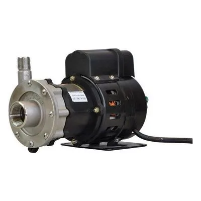 Chugger Pump Max CPSSMAX-CI-1 Center Stainless Steel 115 Volt Air Cooled Home Brew Beer Pump