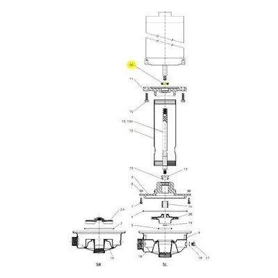 Goulds Part / Accessory 10K73 U-CUP SEAL Manufactured by Xylem.