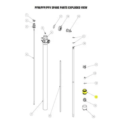 Finish Thompson 107316-1 Pump Repair Spare Part