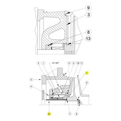 22175 Burks SLEEVE SHAFT BR G PUMP by Crane Pumps