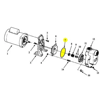 AMT Pump Repair Part 4295-300-90, VITON GASKET/O-RING SUBGROUP KIT