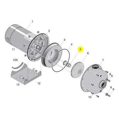 Berkeley Pump Replacement & Repair Part U9-437 for Centrifugal & Irrigation Industrial Pumps