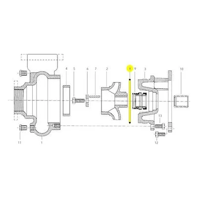Goulds Pumps Repair Part 5K235 O-RING