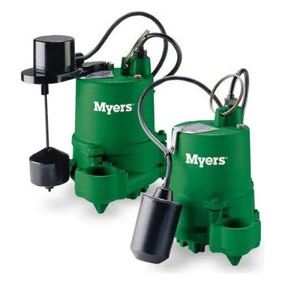 Myers Pump SSM33IM1C Submersible Sump Pumps for Wastewater Pumping Applications
