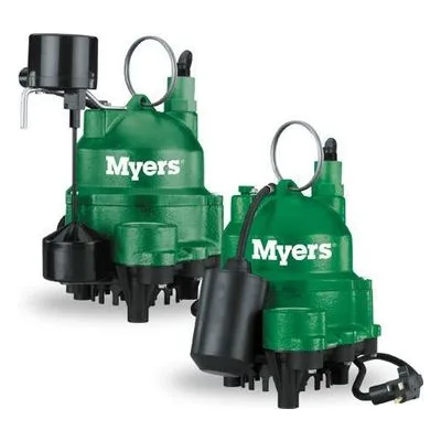 Myers MDC Series Heavy Duty Cast Iron Pump - Model Number: MDC33120V. A Pentair Brand.