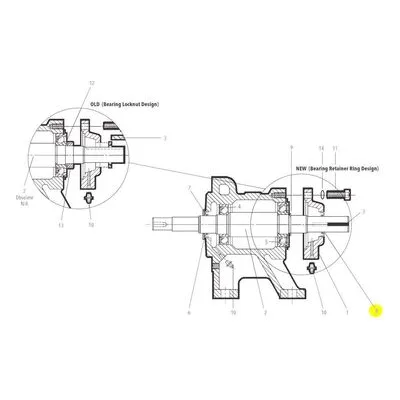 Goulds Pumps Repair Part 5K280 LIP SEAL