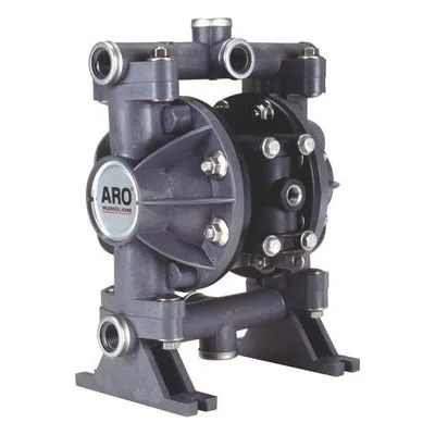 ARO Pumps 670128 1/2" Special Non-Metallic AODD Diaphragm Pump with Hytrel Diaphragms, by Ingersoll Rand