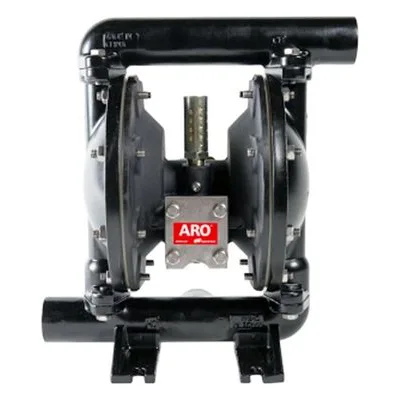 ARO Pumps 666070-144-A 3/4" Metallic Pro Series AODD Diaphragm Pump with PTFE / Santoprene Diaphragms, by Ingersoll Rand