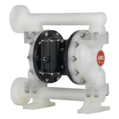 ARO Pumps 670227-A 1" Special Non-Metallic AODD Diaphragm Pump with PTFE / Santoprene Diaphragms, by Ingersoll Rand
