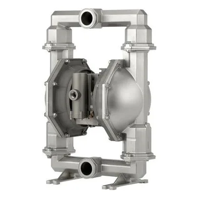 ARO PM20A-CSS-MMM-B02 PM Series 2" Ported Sanitary Transfer Diaphragm Pump with Medical Grade Santoprene Diaphragms.