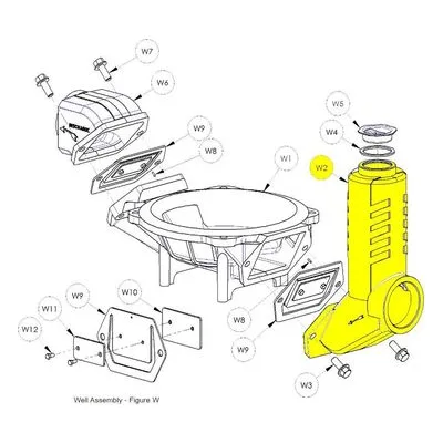 AMT Pumps 2123-000-00 335 SUCTION PLATE XA MBV -01