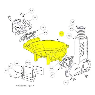 AMT Pump Repair Part 2120-001-00, 335X WELL XA MBV -01