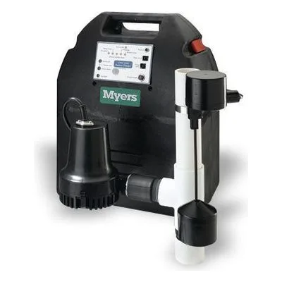 Myers Pump MBSP Battery Back Up Sump Pumps for Wastewater Pumping Applications System