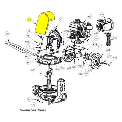 3370-102-92 AMT Pumps Repair Part GUARD-BLUE SUBGROUP/ KIT. A Gorman-Rupp Company.