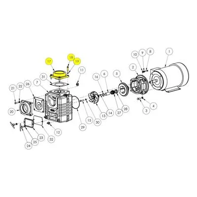 AMT Pumps 4870-080-95 4" NPT DISCHARGE FLANGE SUBGRP/KIT