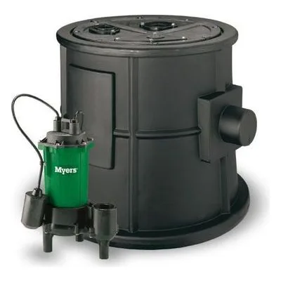 Myers Pump CMV-BP Sewage Basin Pro Pump Package