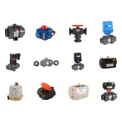 Hayward HCTB5125SACTV 1-1/4" PVDF True Union Ball Valve w/FPM o-rings; threaded connections. Pump Accessories & Parts.