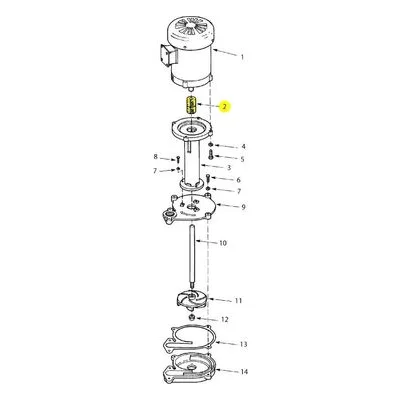 AMT Pump Repair Part 4430-143-00, COUPLING. Coolant Pumps 4430-95, 4431-95, 4421-95, 4422-95, 4442-95, 4440-95, 4441-95 & 4443-95.