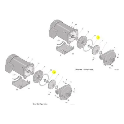 Berkeley Pumps Repair Part - SEAL PKG 5/8" SHAFT W/CRANE LAST BELLOWS. Catalog Number: U109-93SS. A Pentair Brand.