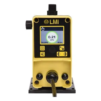 LMI Pumps PD766-842NI PD Series Solenoid Chemical Metering Pump, FastPrime Molded, by Ingersoll Rand.