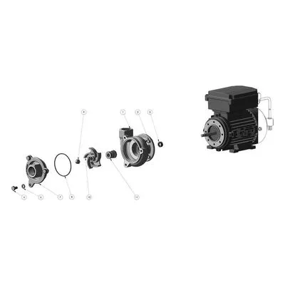MP Pumps 39280 - EL MTR:1/6‐1 IEC 56 115VAC 3450RPM. A Gardner-Denver Product.