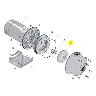 Berkeley Pump Replacement & Repair Part 731S6220 for Centrifugal & Irrigation Industrial Pumps
