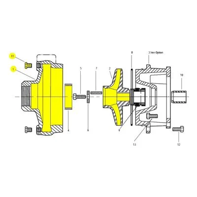 Goulds Water Technology 6BFK1512 Repair Kit Pump, Repair Kit. CENT. PUMP KIT 5.12" by Xylem.