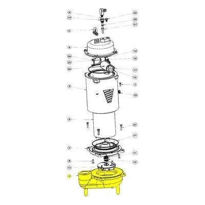 Goulds Pumps 1K1108 Repair Parts / Accessory - CASING-VTX. Manufactured by Xylem.