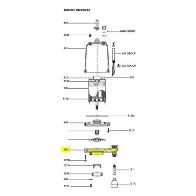 Goulds Pumps Repair Part 1K313 CASING