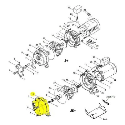 Goulds Pumps Repair Part 1K333 CASING