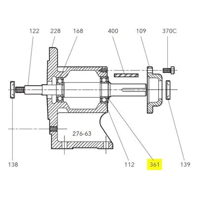 Goulds Pumps Repair Part 5K211 RTNG RING-NPE,3773