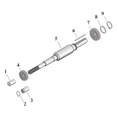 Berkeley Pumps Repair Part - KIT REPLACEMENT SHAFT B1-1/2 ZR. Catalog Number: B85571. A Pentair Brand.